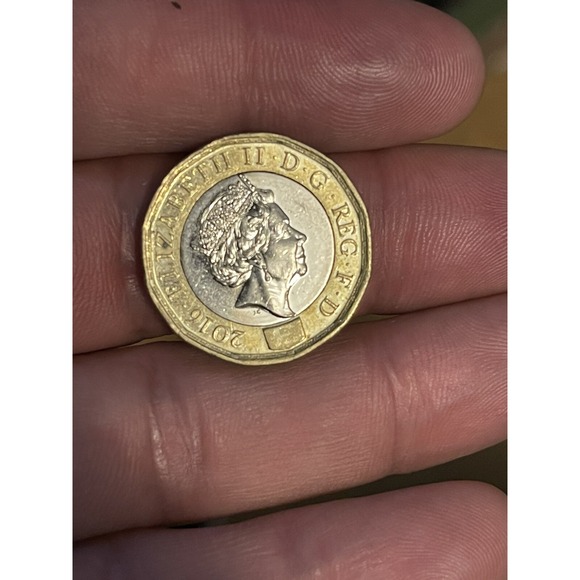 Queen Elizabeth II one Pound ‎ coin vintage - Picture 1 of 12